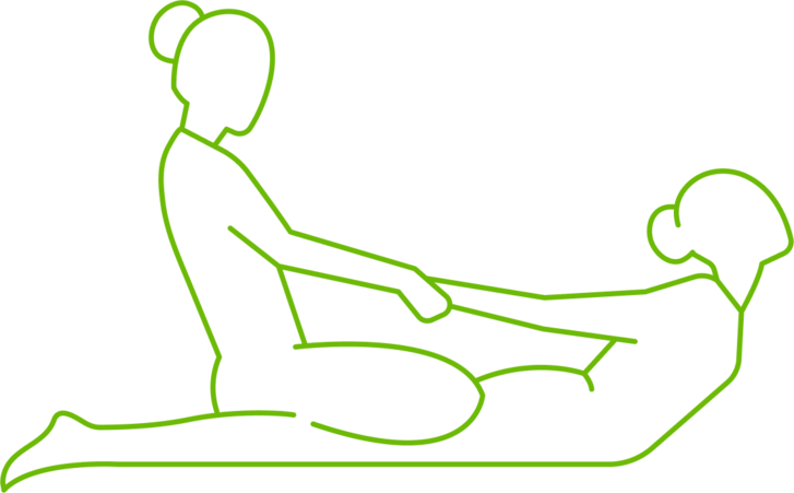 Icon von einer Ganzkörpermassage